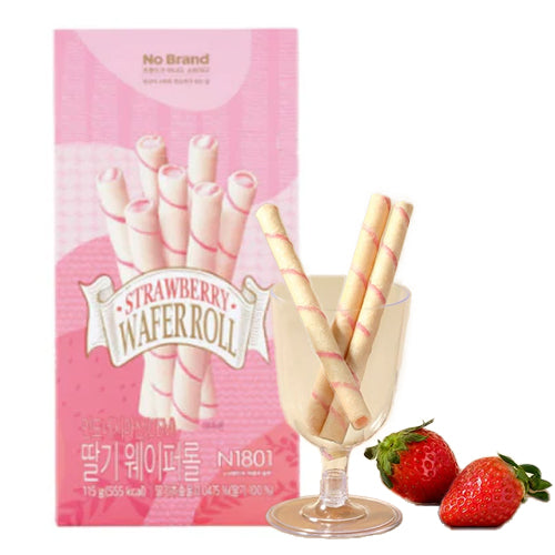 Strawberry Wafer Roll 115g – Maydaymall