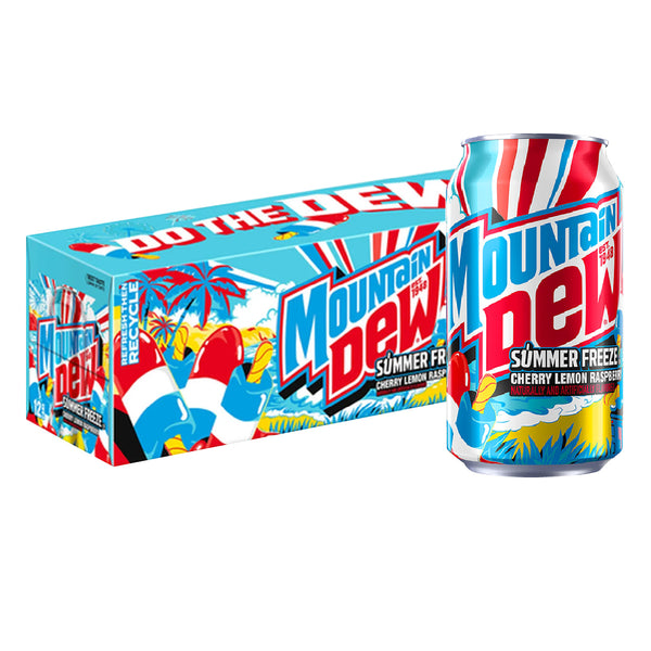 Mountain Dew Summer Freeze 355ml (12 Cans) | Limited Edition