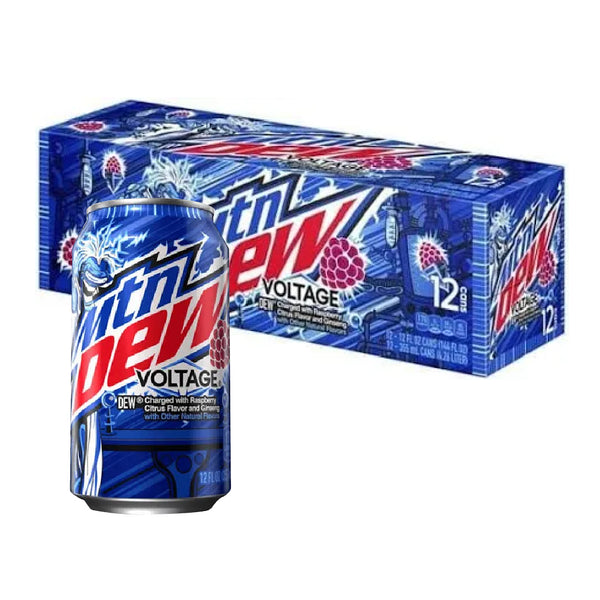 Buy Mountain Dew Voltage online 355ml x 12 - MayDay Mall