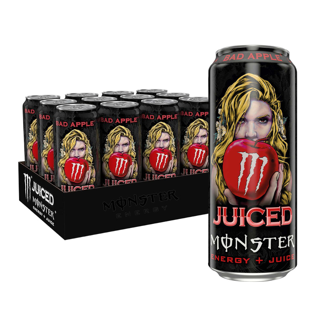 Monster Energy Bad Apple (500ml x 12 Pack)-MayDay Mall