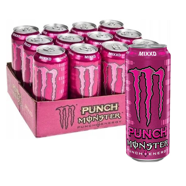 Monster Energy Punch Mixxd (500ml x 12 Pack)-MayDay Mall
