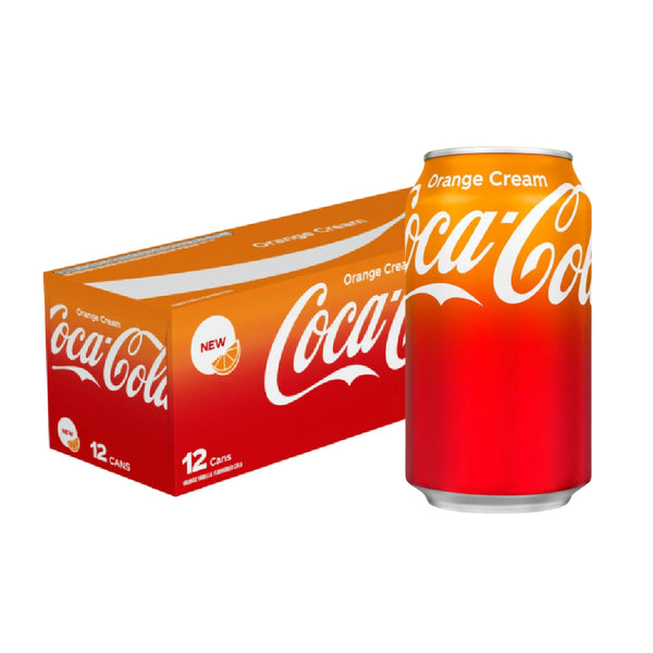 Coca Cola Orange Cream 355ml X 12-MayDay Mall