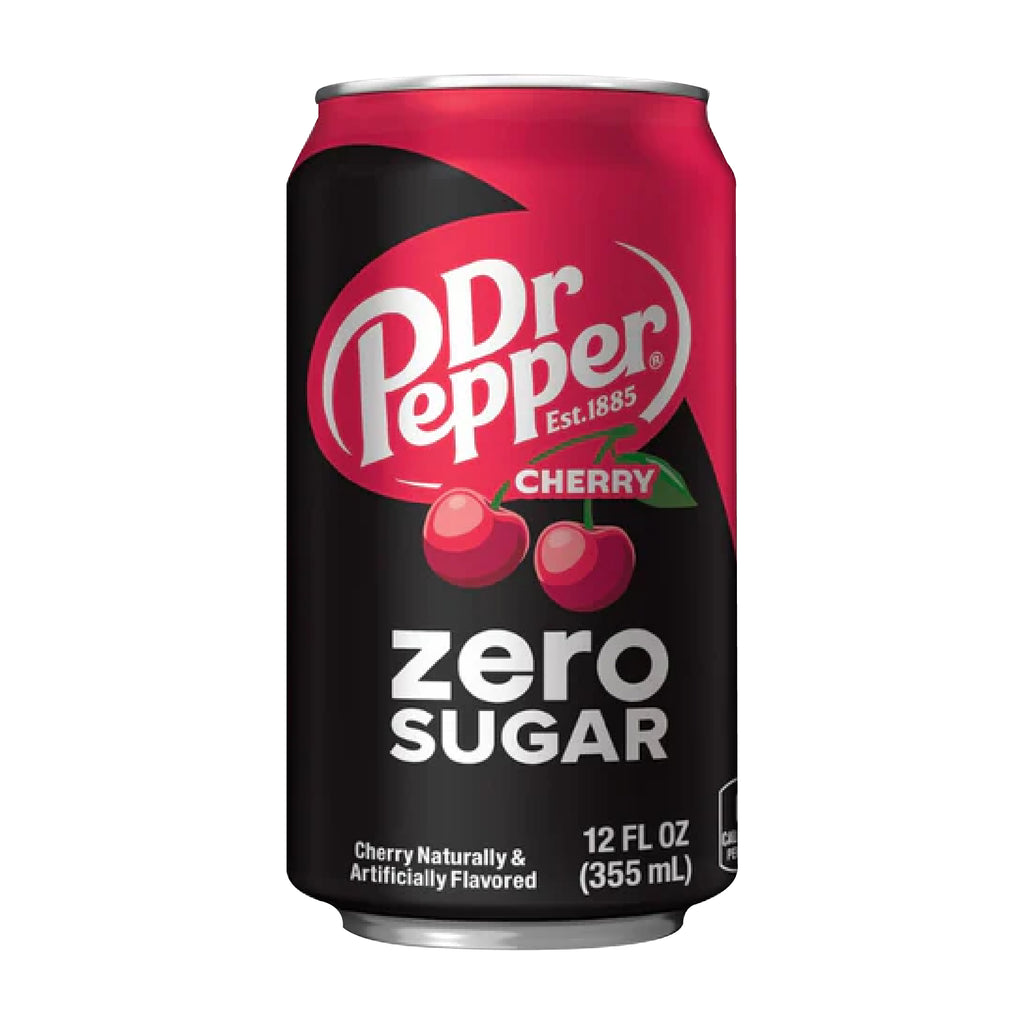 Dr Pepper Cherry Zero (355ml x 12)-MayDay Mall
