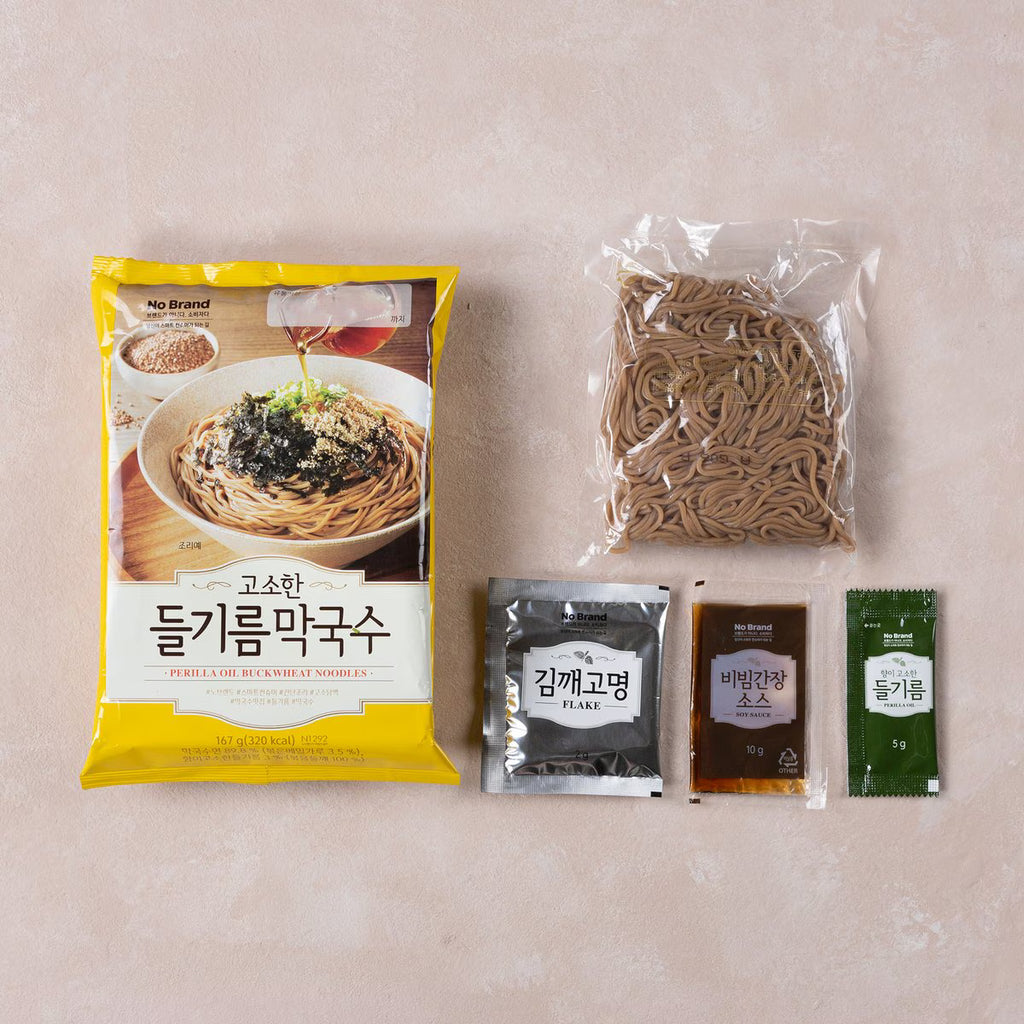 Nutty Perilla Oil Buckwheat Noodles 167g - MayDay Mall
