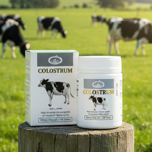 Nature’s Top Colostrum 820mg 180 capsules dairy supplement