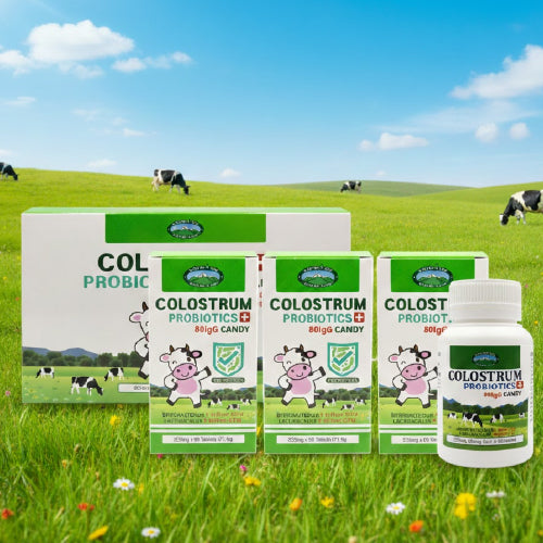 Nature’s Top Colostrum Probiotics 820mg 90 capsules x3