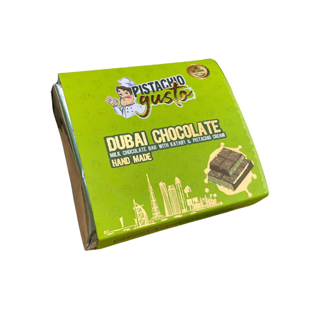 Dubai Chocolate (Milk Bar with Katifi & Pistachio Cream)100g