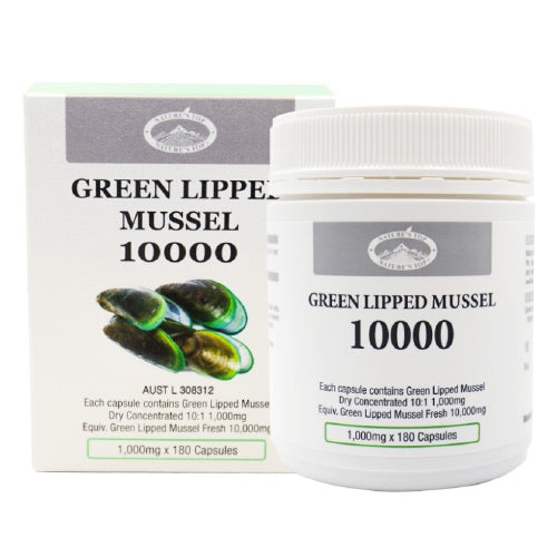 Marine based green lipped mussel nutritional supplement