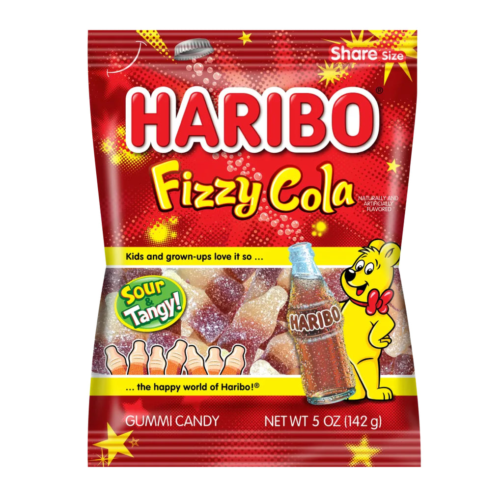 Haribo Fizz Cola (142g x 2)-MayDay Mall