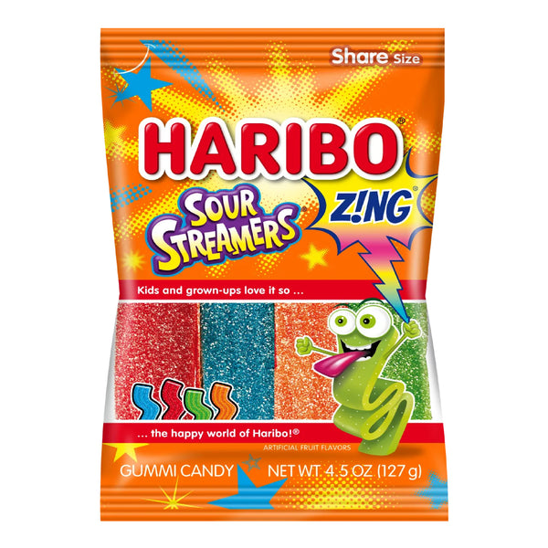 Haribo Sour Streamers (127g)-MayDay Mall