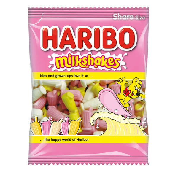 Haribo Milkshakes (154g)-MayDay Mall