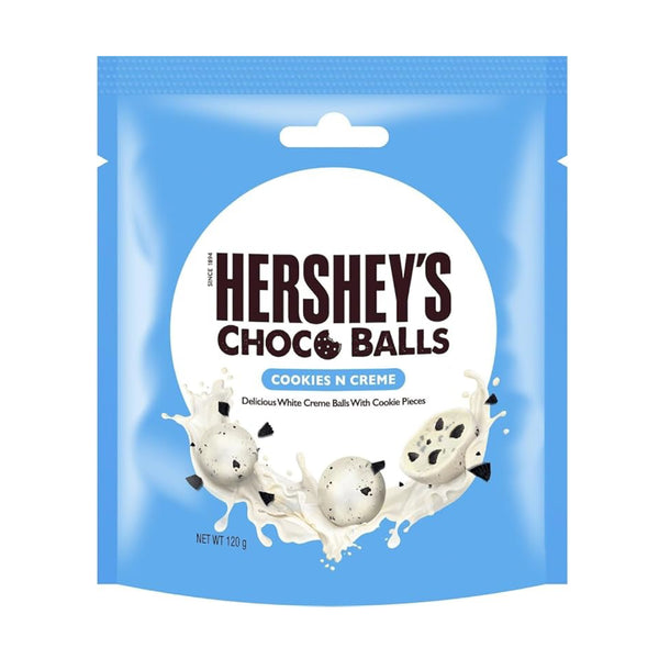 Hershey's Choco Balls Cookies N Creame (120g)-MayDay Mall