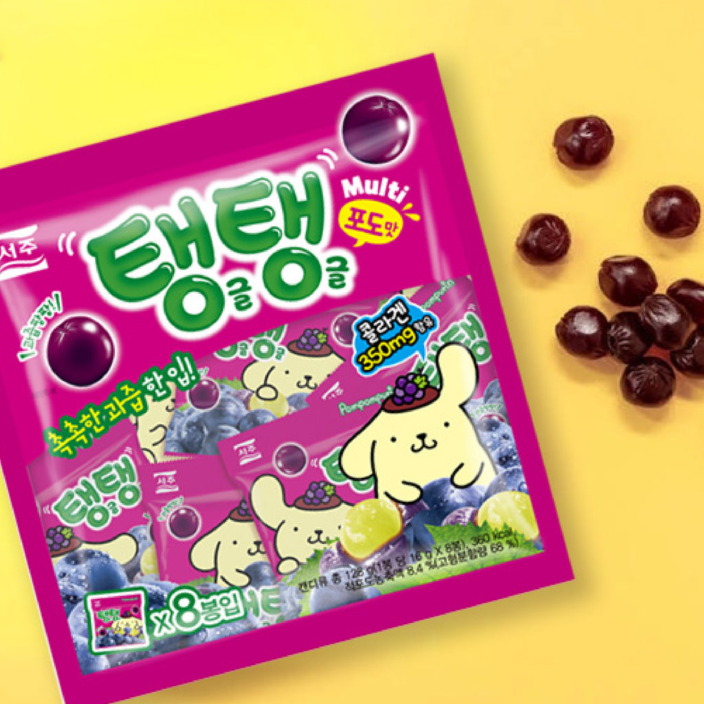 Sanrio Tang Tang Jelly Multi Pack 16g x 8 – Grape