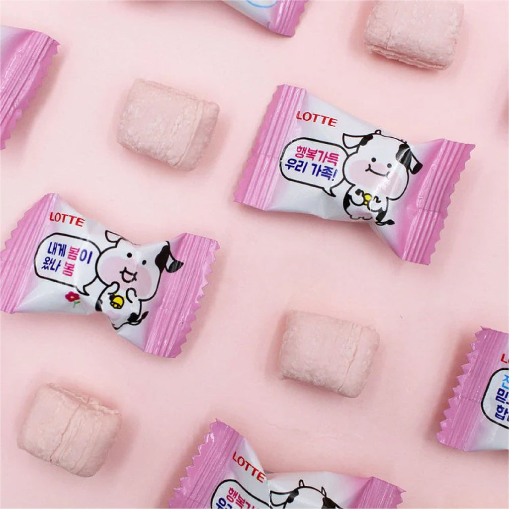 LOTTE Malang Cow Candy 79g – Chewy Strawberry