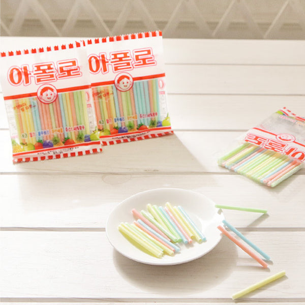 Appolo Korean fruit jelly candy 36g classic retro sweet