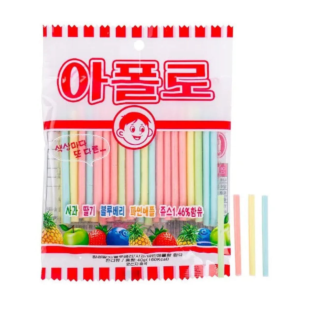 Korean retro fruit jelly candy snack