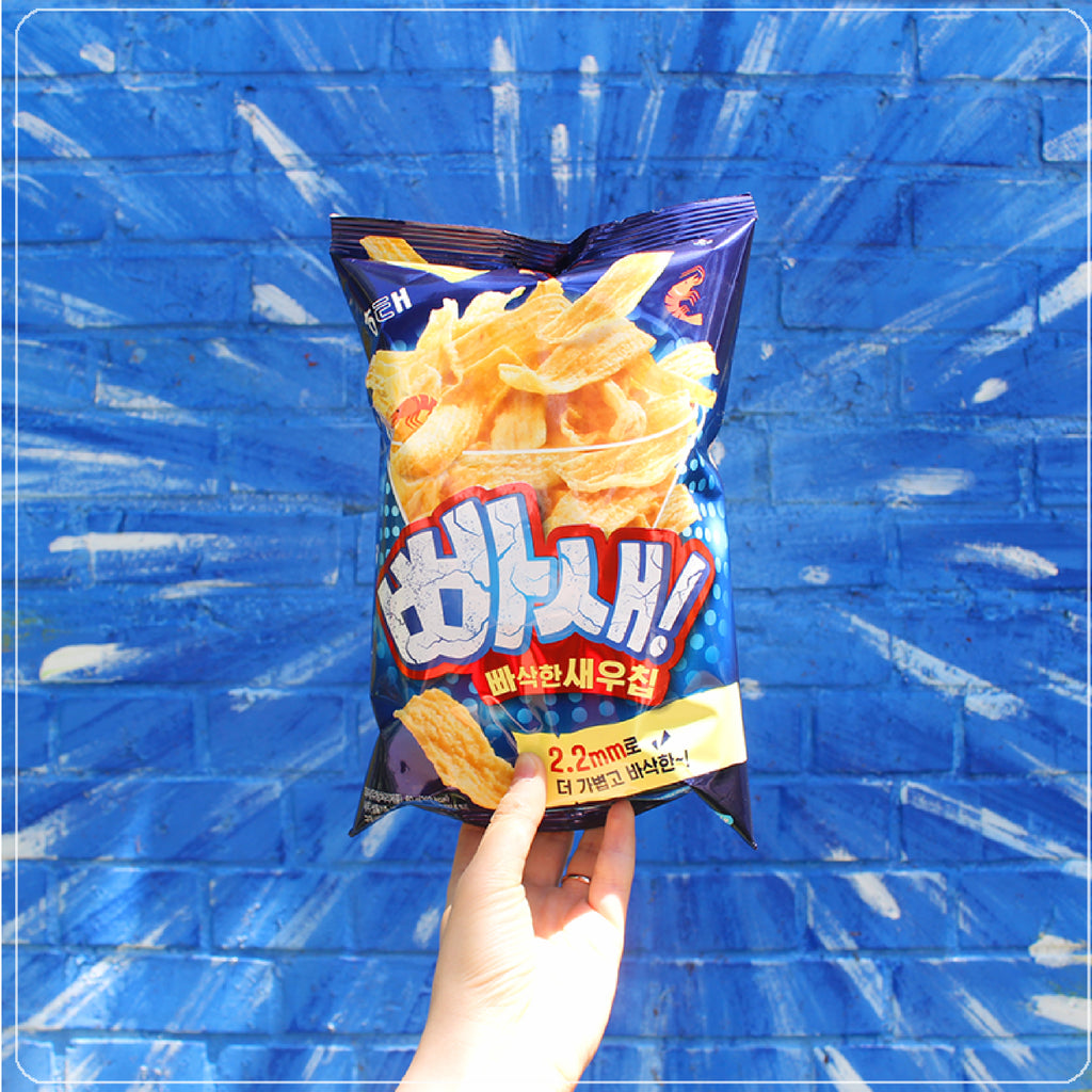 HAITAI Ppahseh shrimp snack 100g Korean crunchy chips