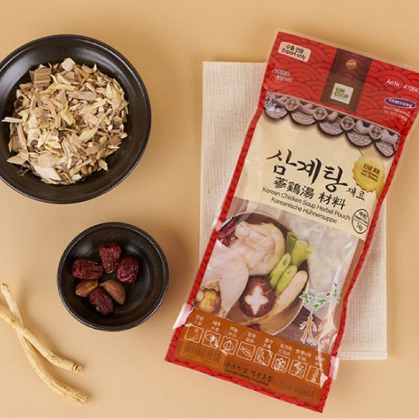 Korean traditional chicken soup herbal pouch 74g