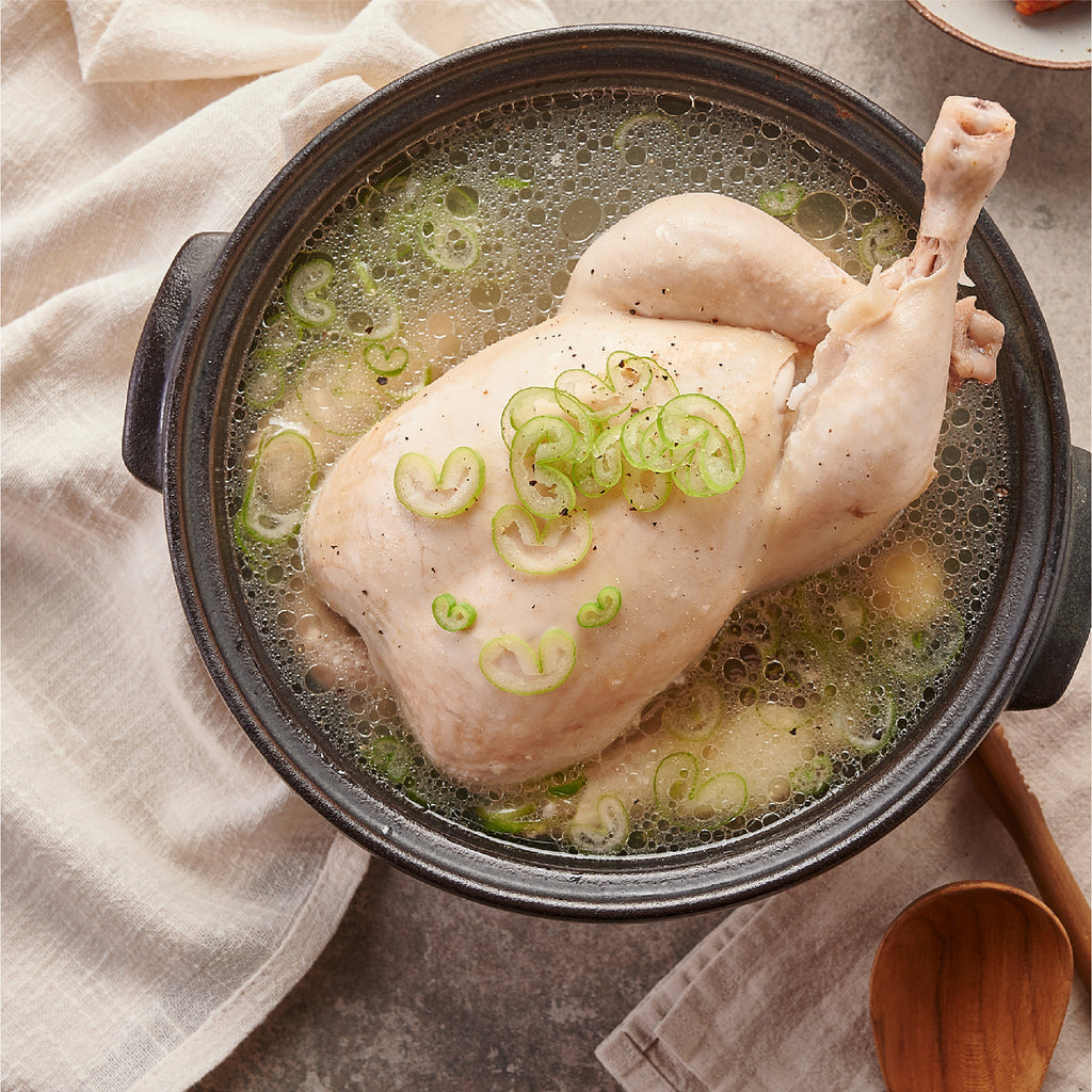 Korean herbal soup mix with ginseng for chicken soup