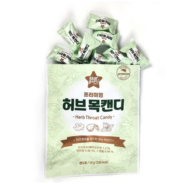 Traditional Korean herbal candy lozenges