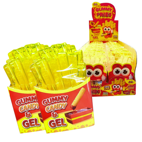 Gummy Fries Candy Tutti Frutti Flavour 45g x 2p MayDay Mall