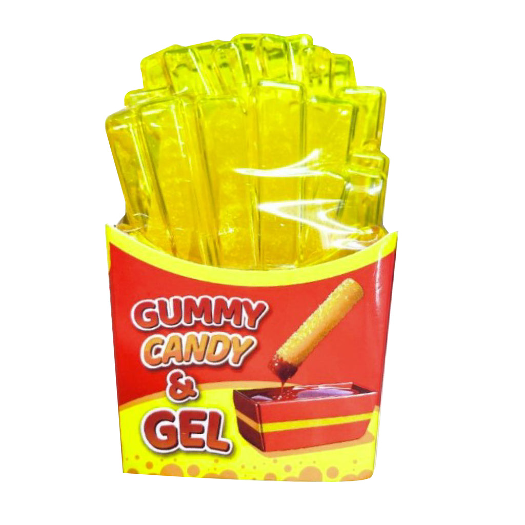 Gummy Fries Candy Tutti Frutti Flavour 45g x 2p MayDay Mall