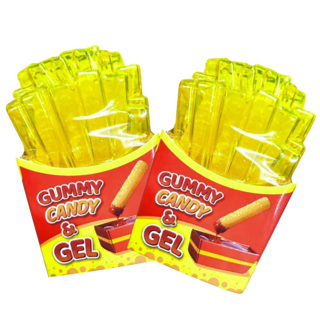 Gummy Fries Candy Tutti Frutti Flavour 45g x 2p MayDay Mall
