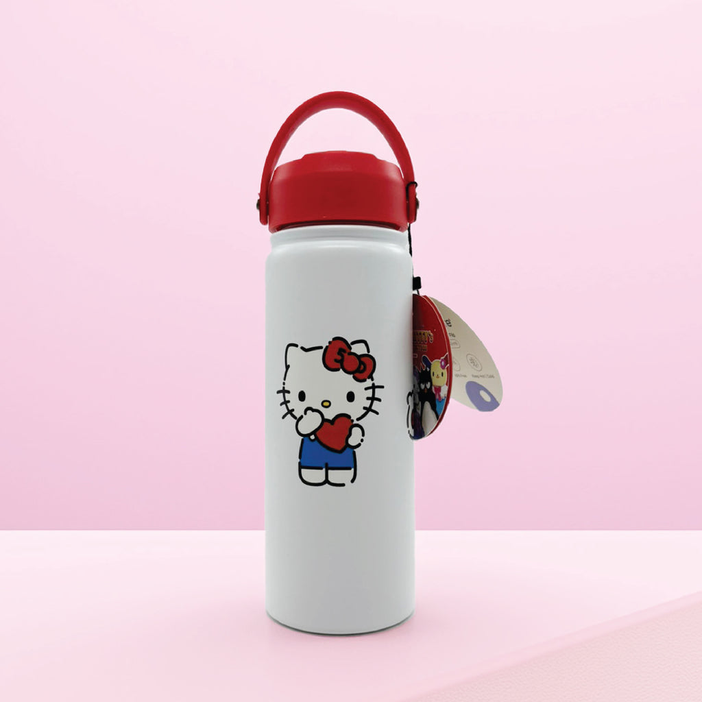 Hello Kitty 50th Anniversary Insulated Water Bottle 530ml