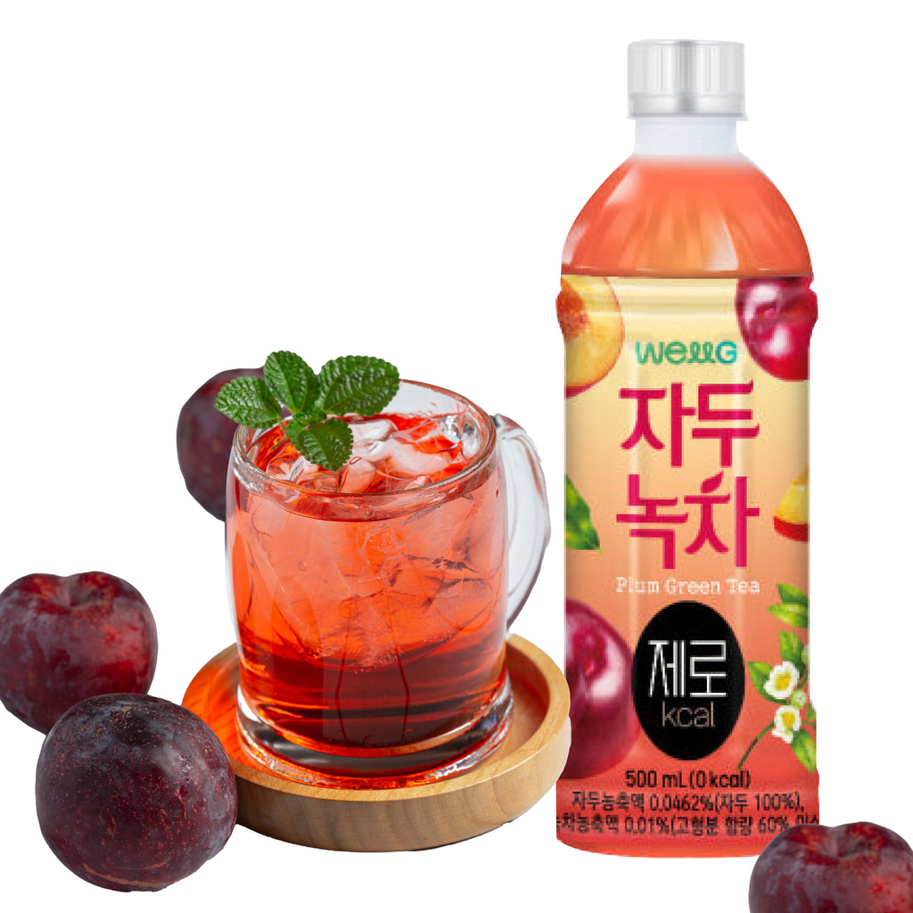 Plum Green Tea - Refreshing Zero Sugar Drink 500ml | Mayday