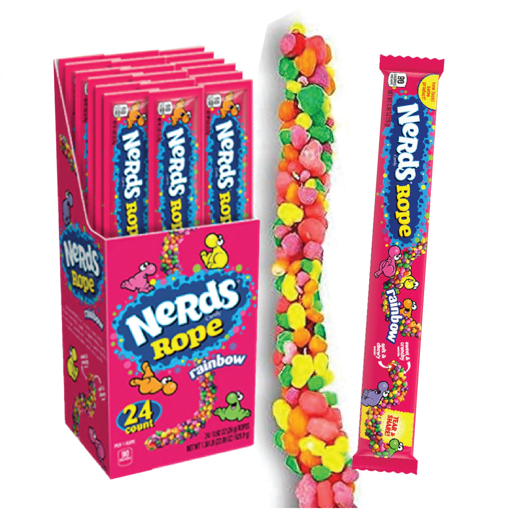 Nerds Candy Rope Rainbow 26g-MayDay Mall