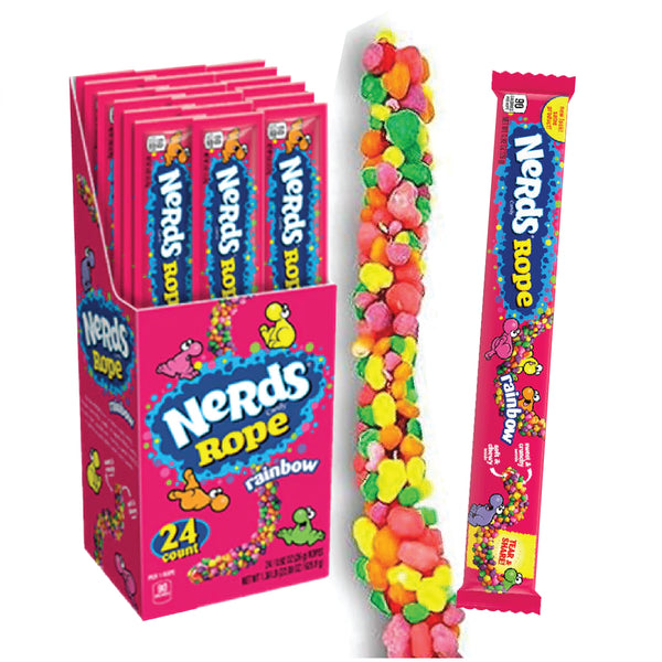 Nerds Candy Rope Rainbow 26g-MayDay Mall