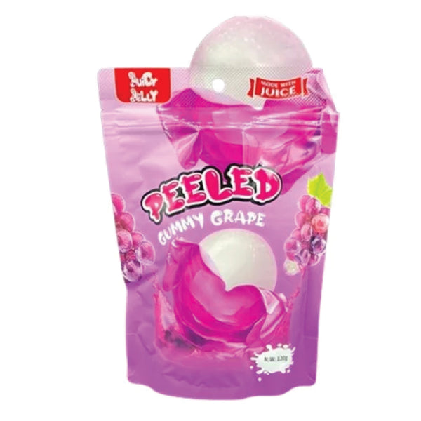 Buy Juicy Jelly Peeled Grape Gummy Candy 120g Online