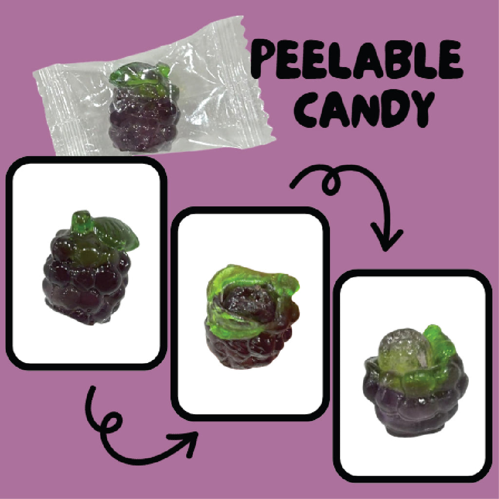 Buy Juicy Jelly Peeled Grape Gummy Candy 120g Online