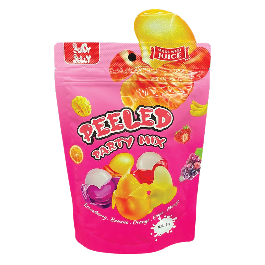 Juicy Jelly Peeled grape gummy candy Party Mix 120g
