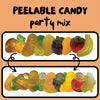 Juicy Jelly Peeled grape gummy candy Party Mix 120g