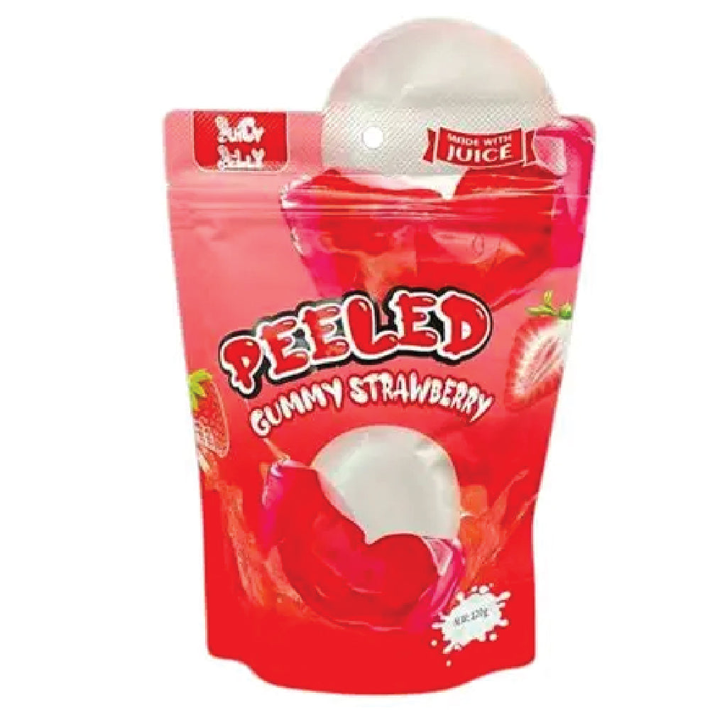 peeled Strawberry gummy candy 120g