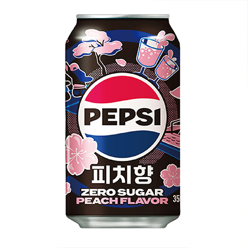 Pepsi Zero Sugar Peach Flavor 355ml × 24 Cans – Maydaymall