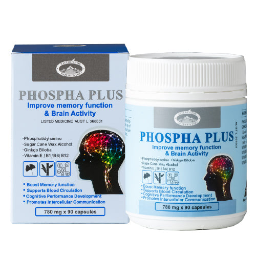 Nature’s Top Phospha Plus supplement capsules