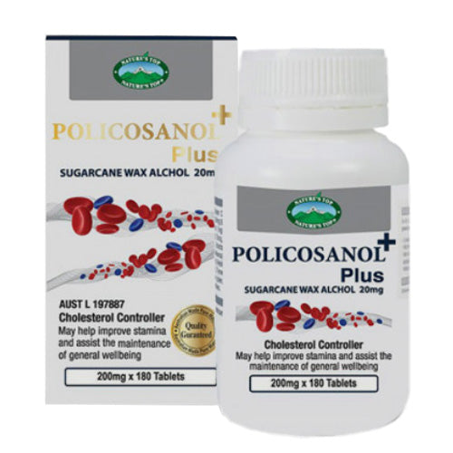 Nature’s Top policosanol supplement capsules