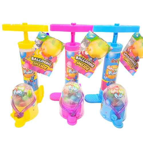 Kids Frenzy Balloon Pump Bubble Gum Toy 15g