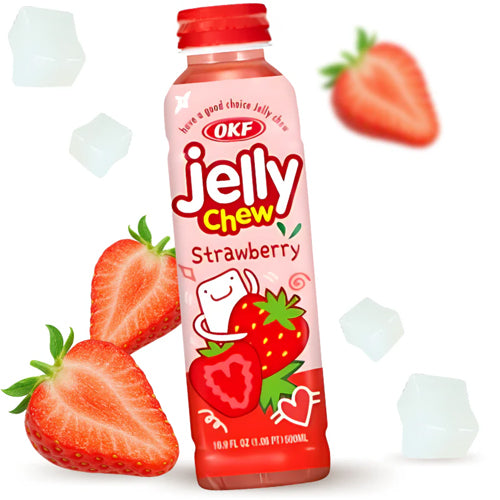 OKF Jelly Chew Strawberry - Maydaymall