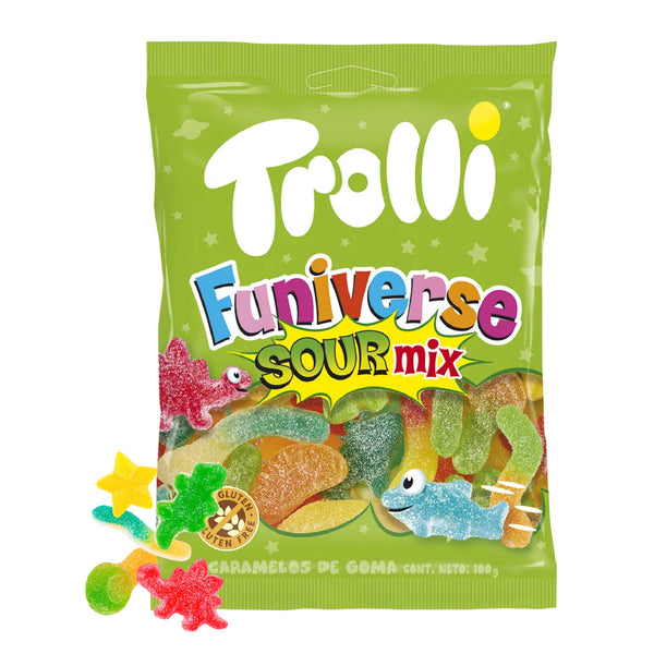 Trolli Spain Funiverse Sour Mix 100g-MayDay Mall