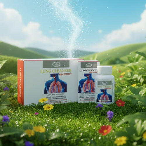 Nature’s Top Lung Cleanser 680mg 60 capsules x3 herbal