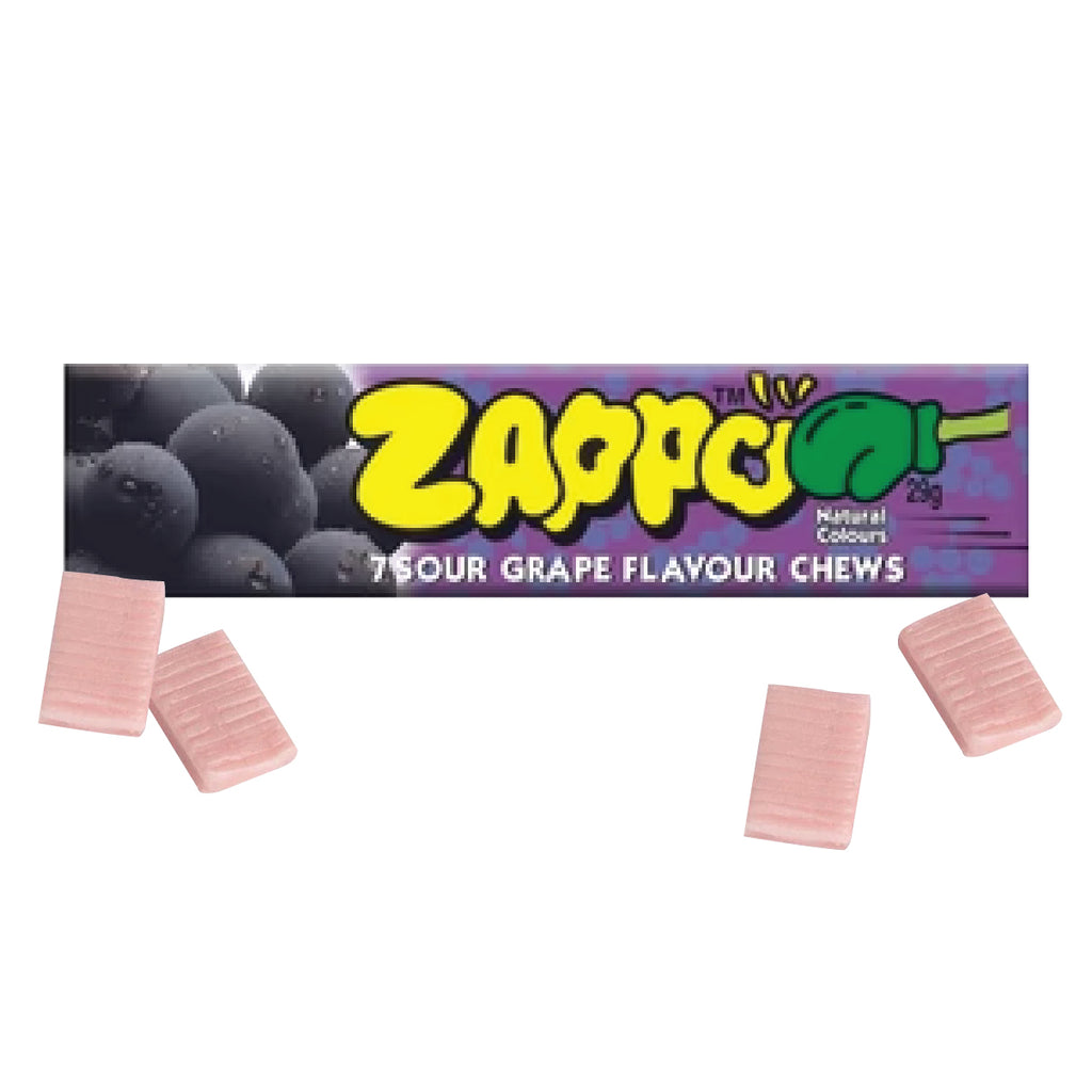 Zappo Multi 4 Pack Sour Grape Flavour (104g)-MayDay Mall